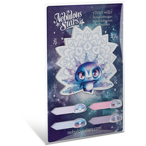 Picture of STICKY NOTES NEBULOUS STARS PURPLE